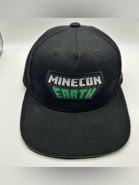 minecon earth snapback hat jinx 2018 Minecraft Collectible